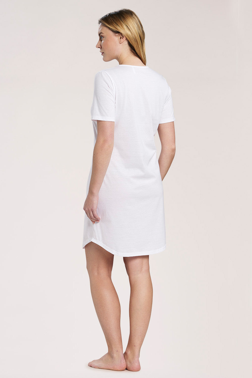 Rückansicht von Rösch Nachthemd Knielang