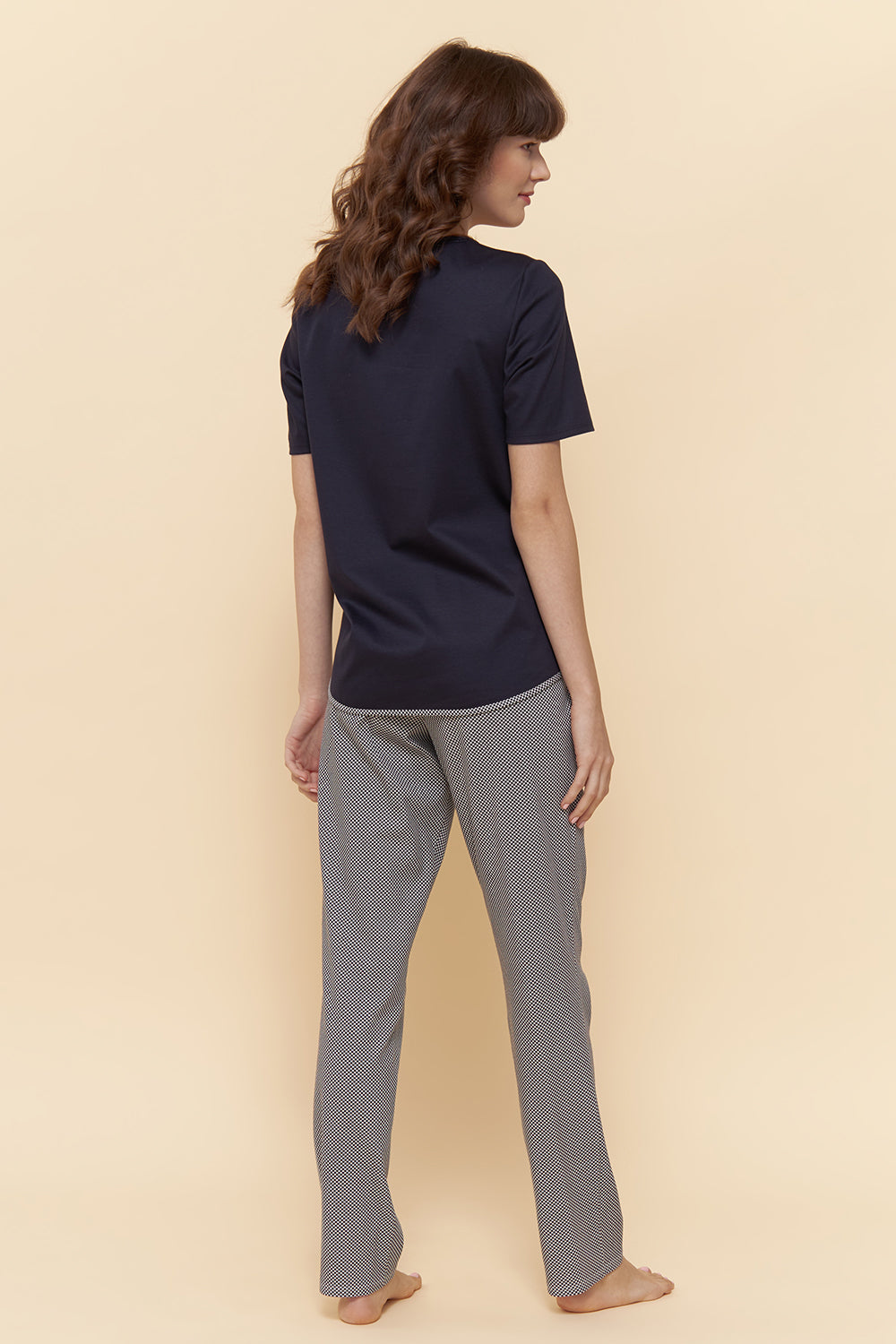 Rückansicht von Rösch Pyjama Lang