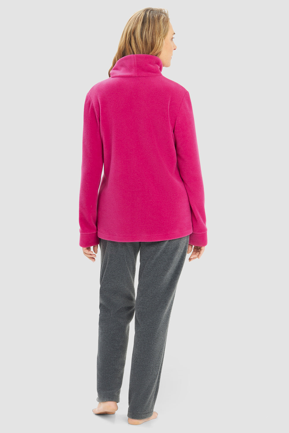 Rösch Hausanzug Lang, Fleece mit Reißverschluss
