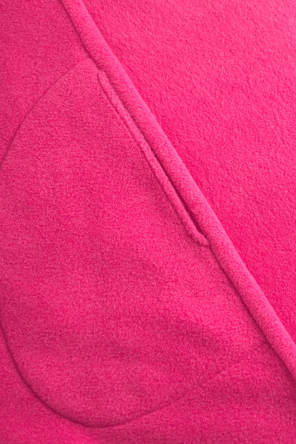 Rösch Morgenmantel Lang, Fleece mit Reißverschluss