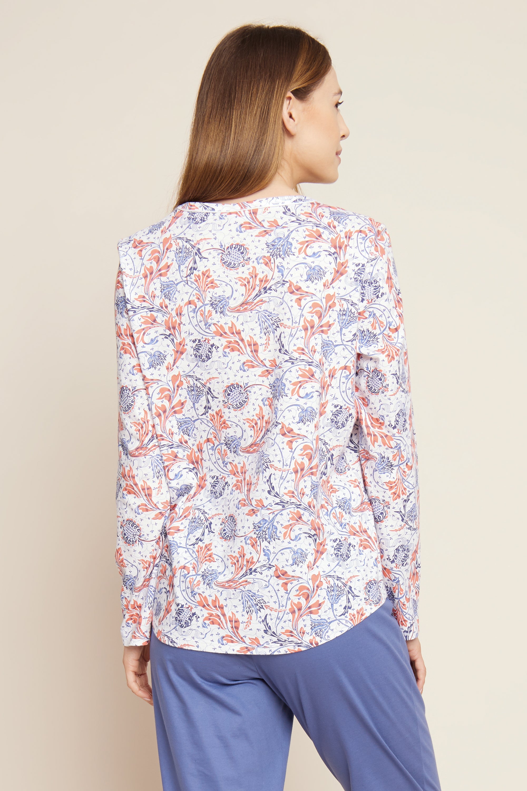 Rückansicht von Rösch Shirt Langarm