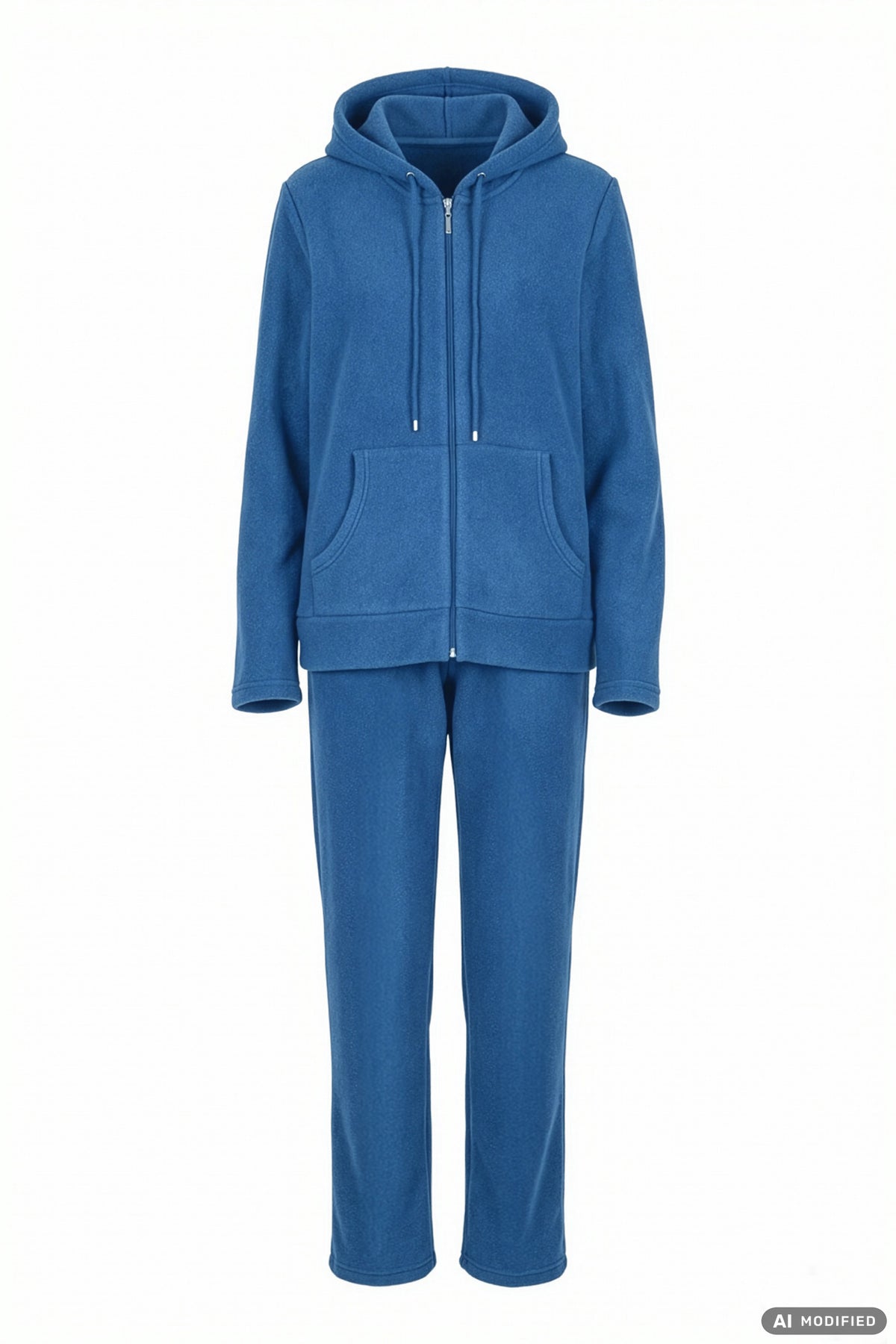 Rösch Hausanzug, Fleece Blau