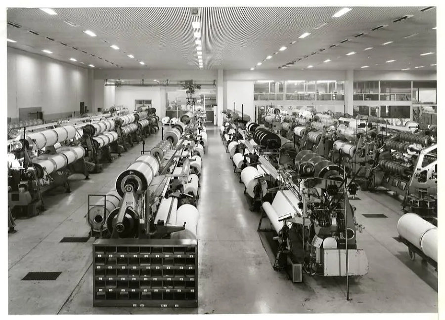 Historische Produktionshalle von Rösch