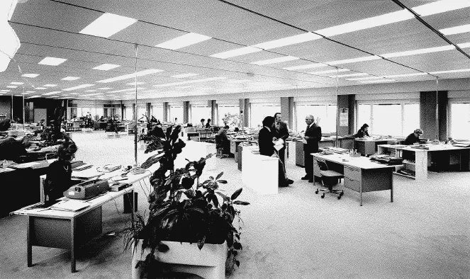 Historisches Büro und Verwaltung bei Rösch