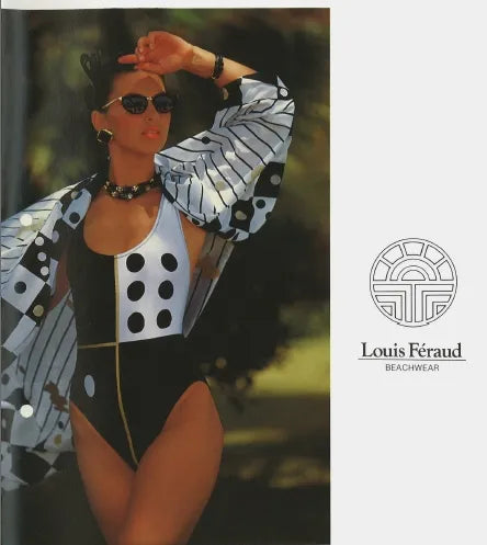 Historische Féraud Beachwear Kampagne