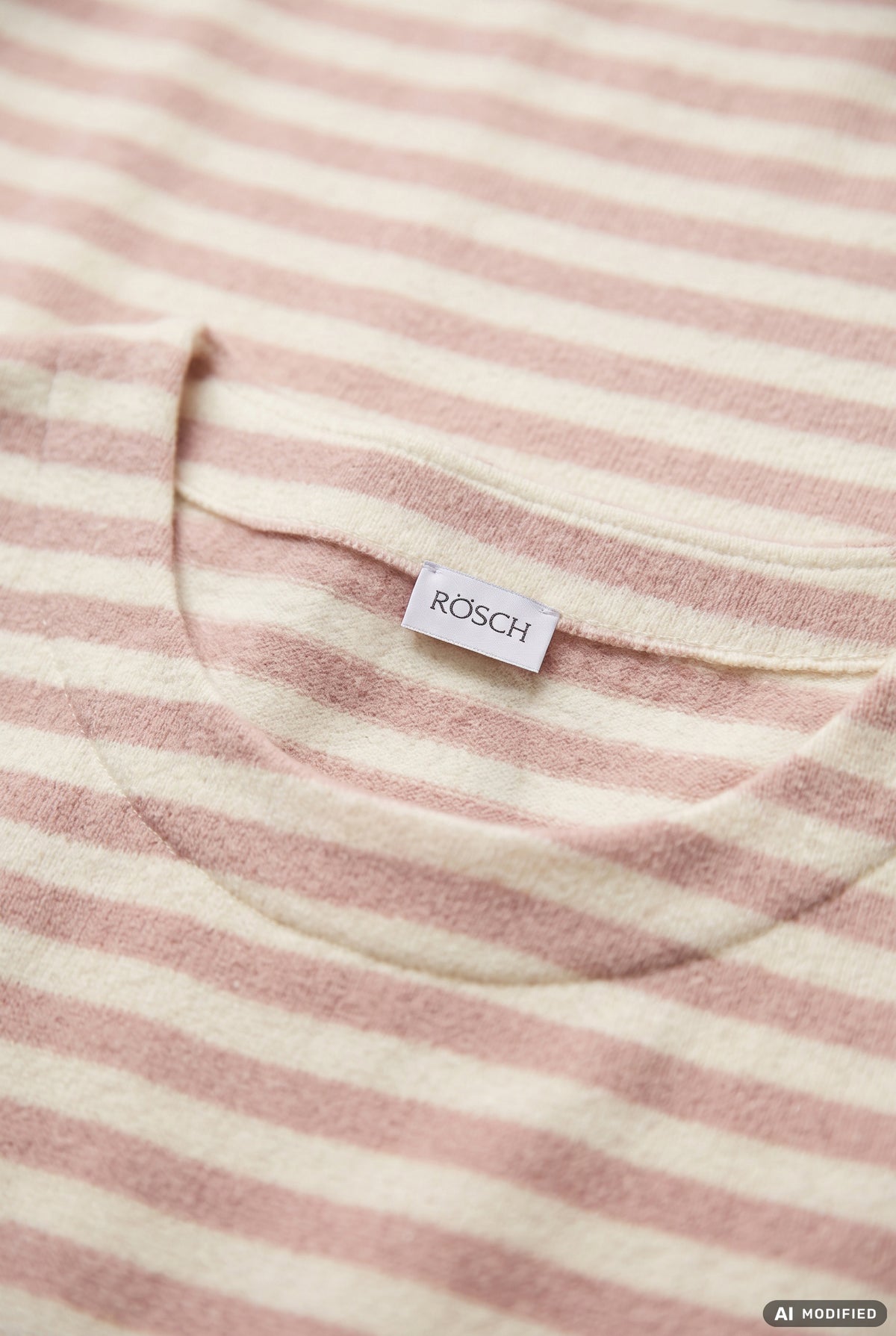 Rösch Shirt Langarm, Strick mit Streifenmuster