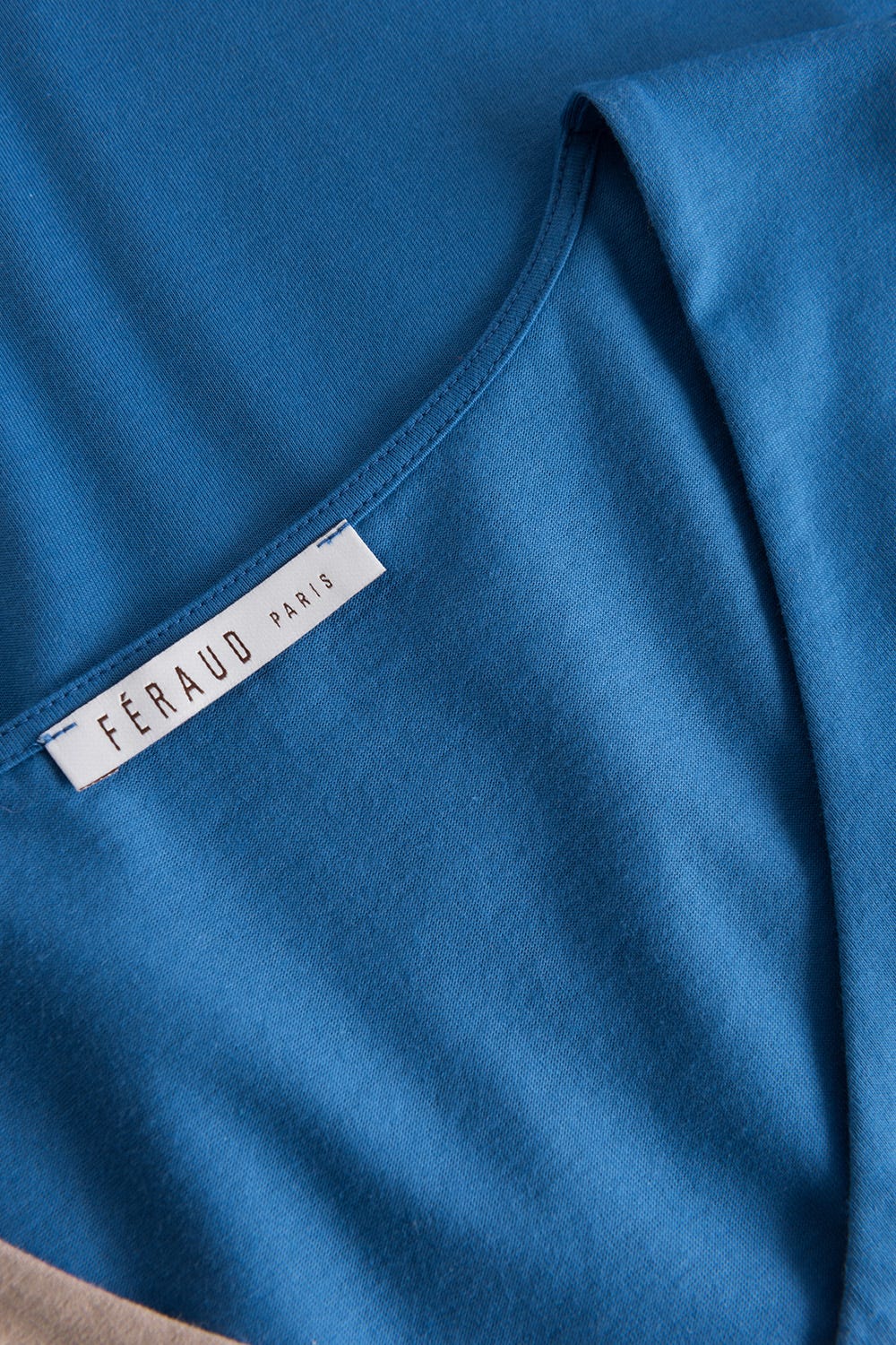 Detailbild 1 von Nachtkleid mit Colourblocking-Effekt Ärmellos 100% Baumwolle