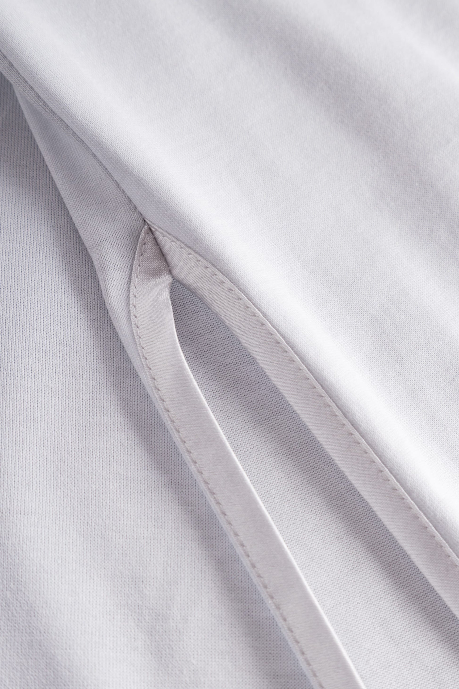 Detailbild 3 von Nachtkleid mit Satindetails Perlen Maxi 100% Baumwolle