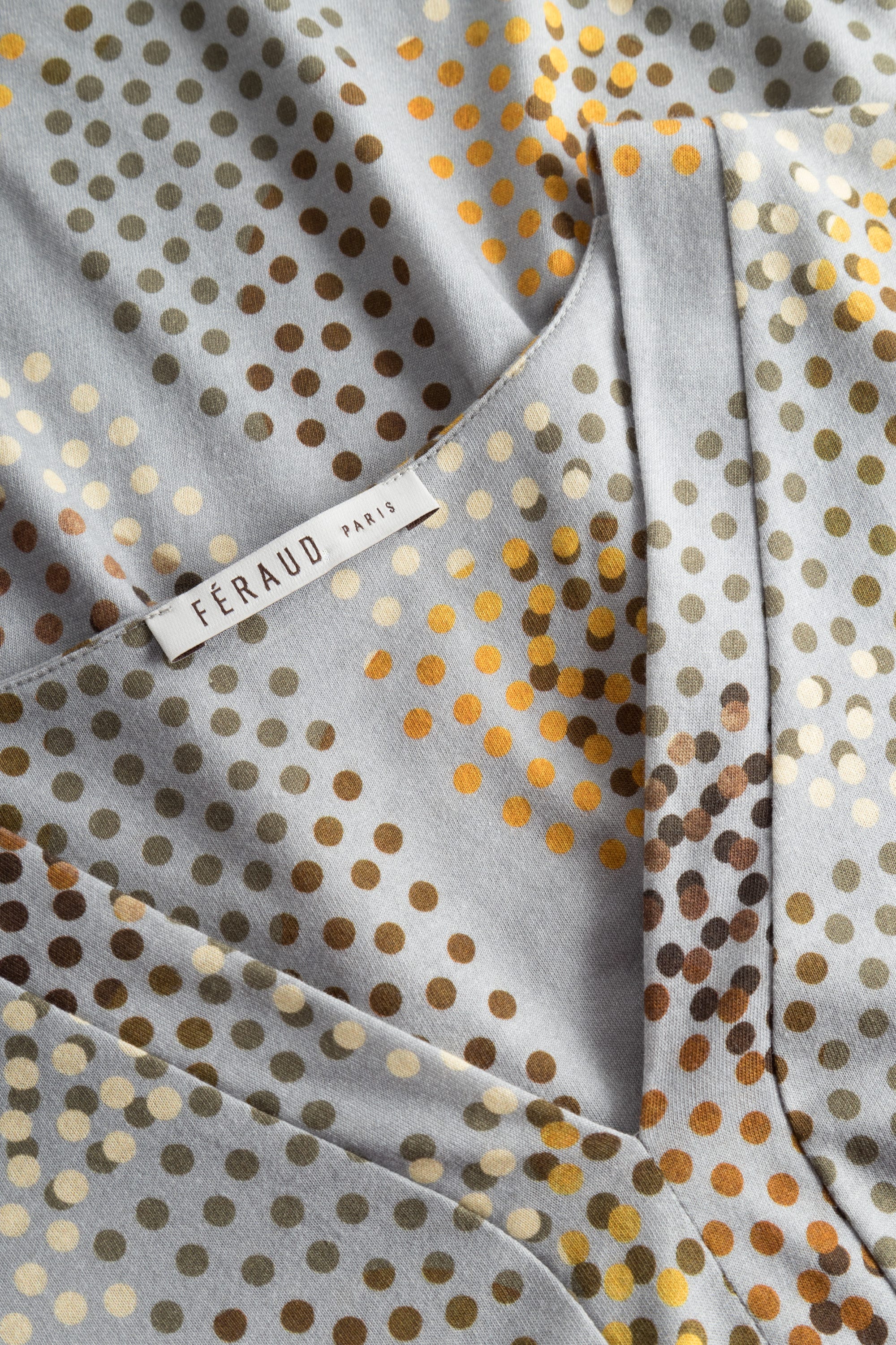 Detailbild 1 von Pyjama im Tupfen-Druck Kellerfalte Baumwolle/Modal