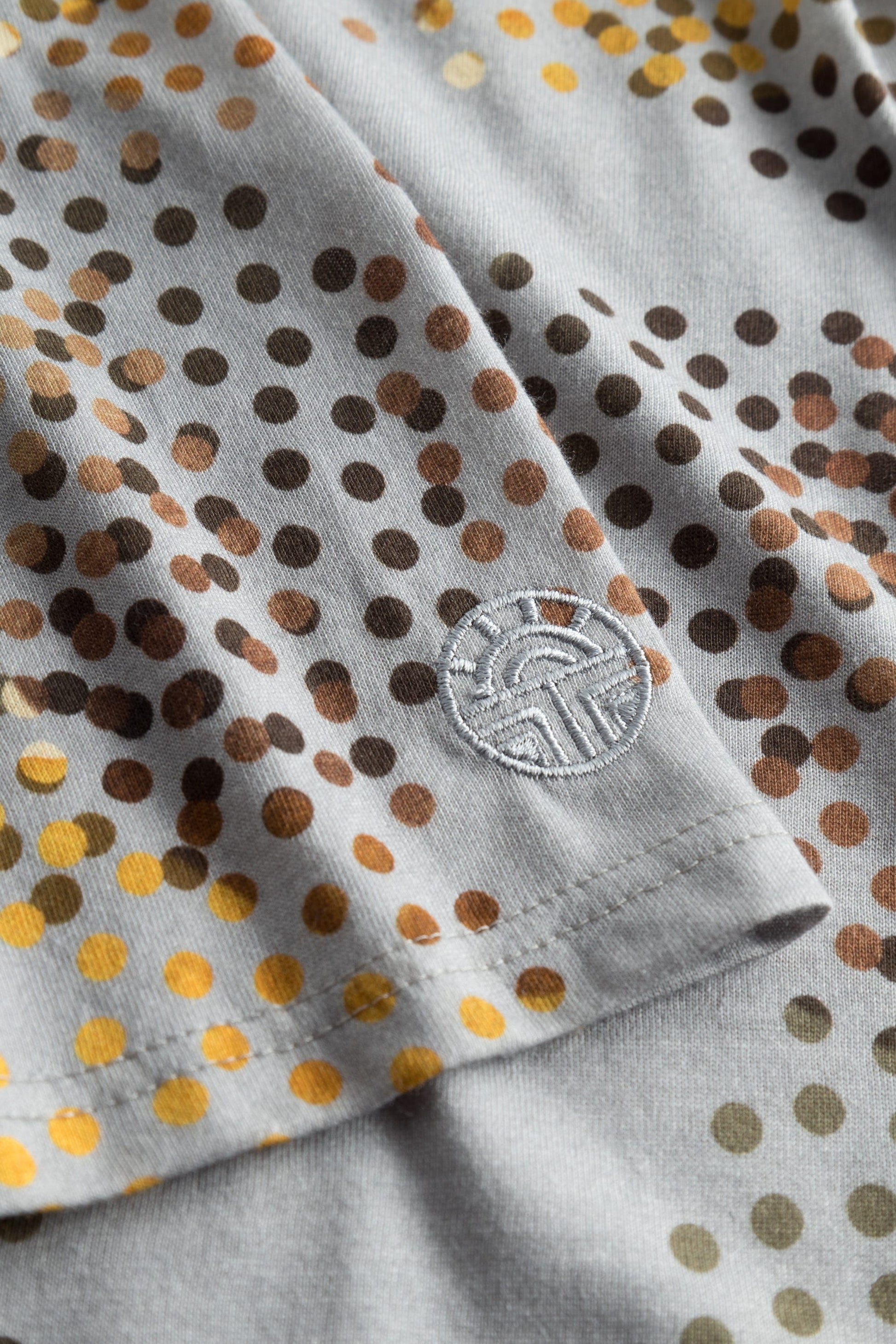 Detailbild 2 von Pyjama im Tupfen-Druck Kellerfalte Baumwolle/Modal