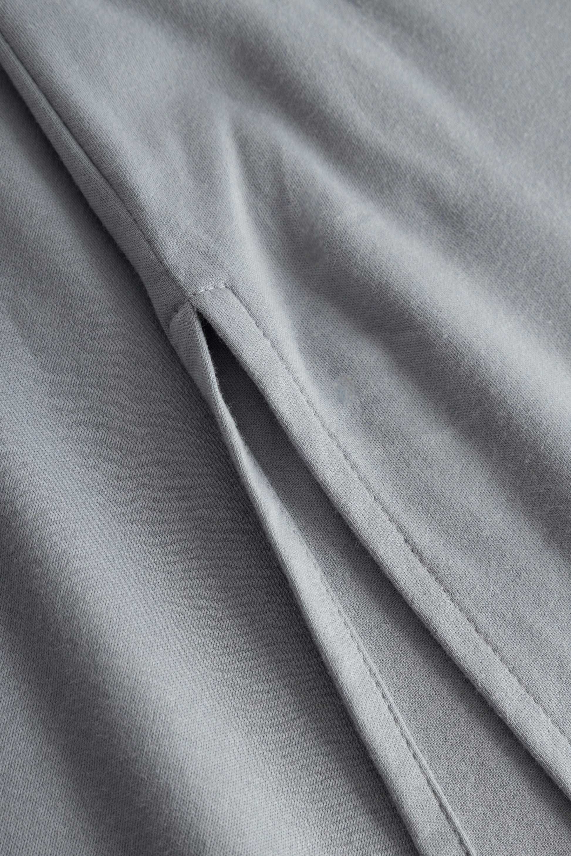 Detailbild 3 von Nachthemd in Bicolour-Optik Grau 100% Baumwolle