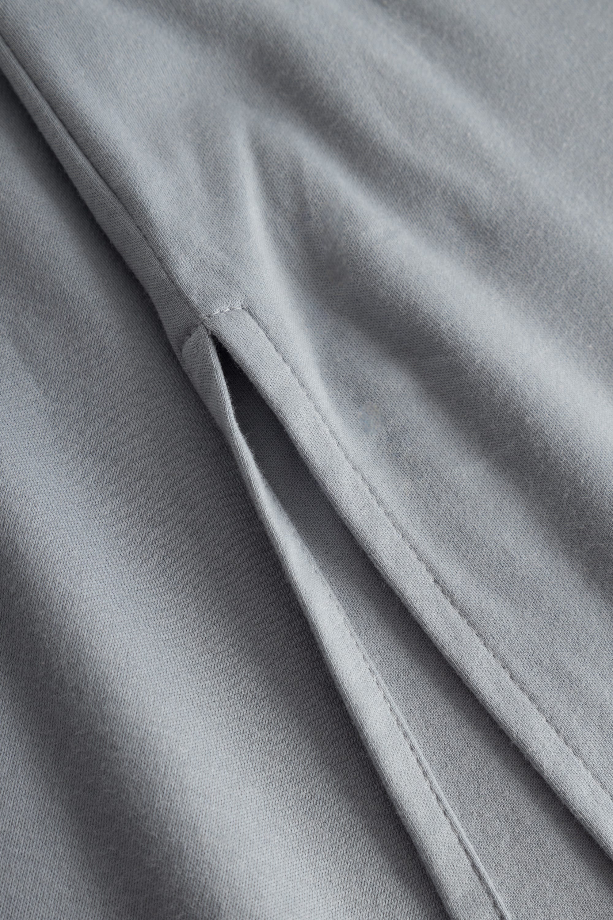 Detailbild 3 von Nachthemd in Bicolour-Optik Grau 100% Baumwolle