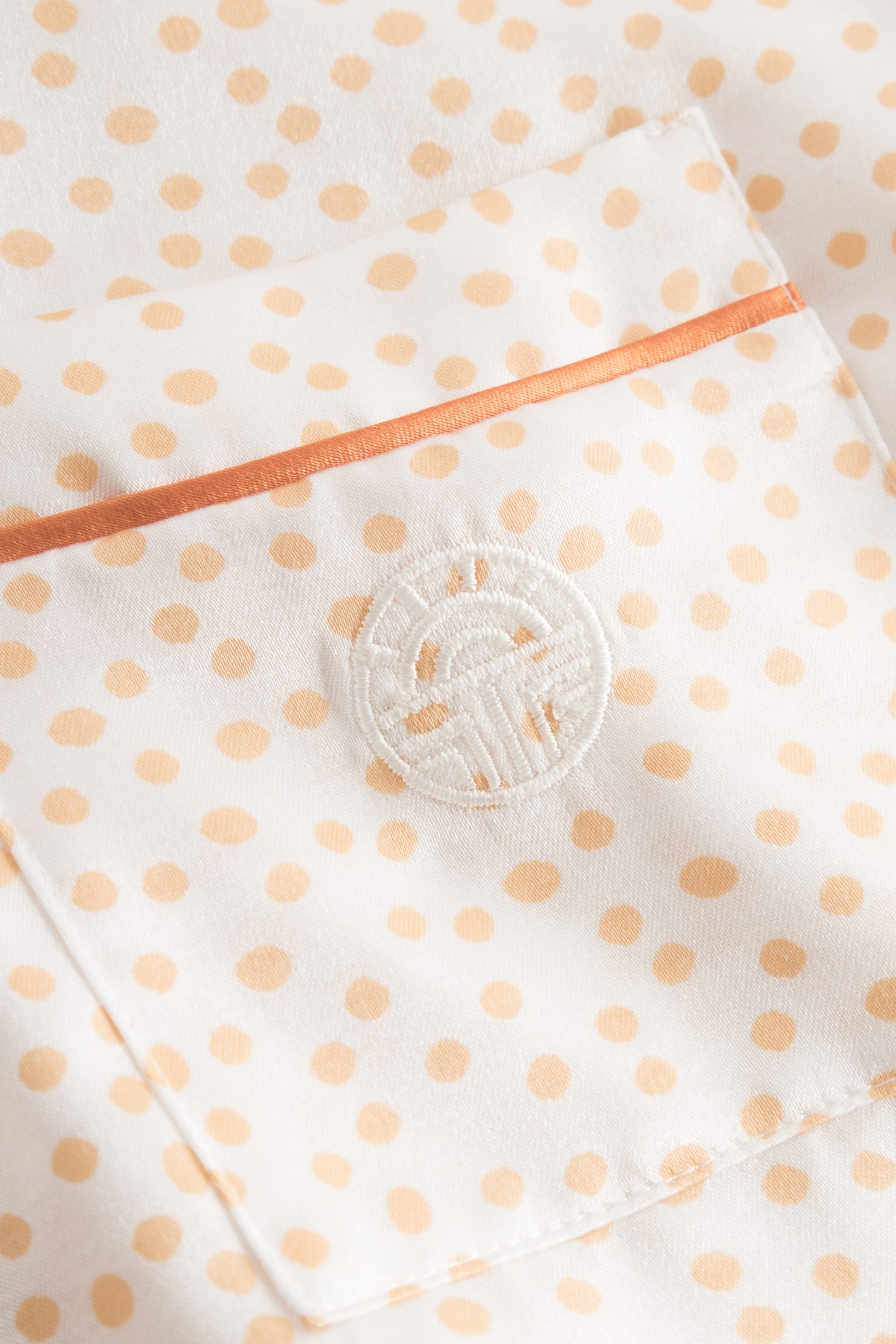 Detailbild 3 von Pyjama im Herrenstil Satin Polyester/Baumwolle