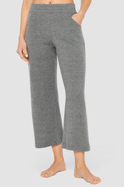 Frontalbild von Hose im Culotte-Stil Melange-Optik Baumwolle/Polyacryl