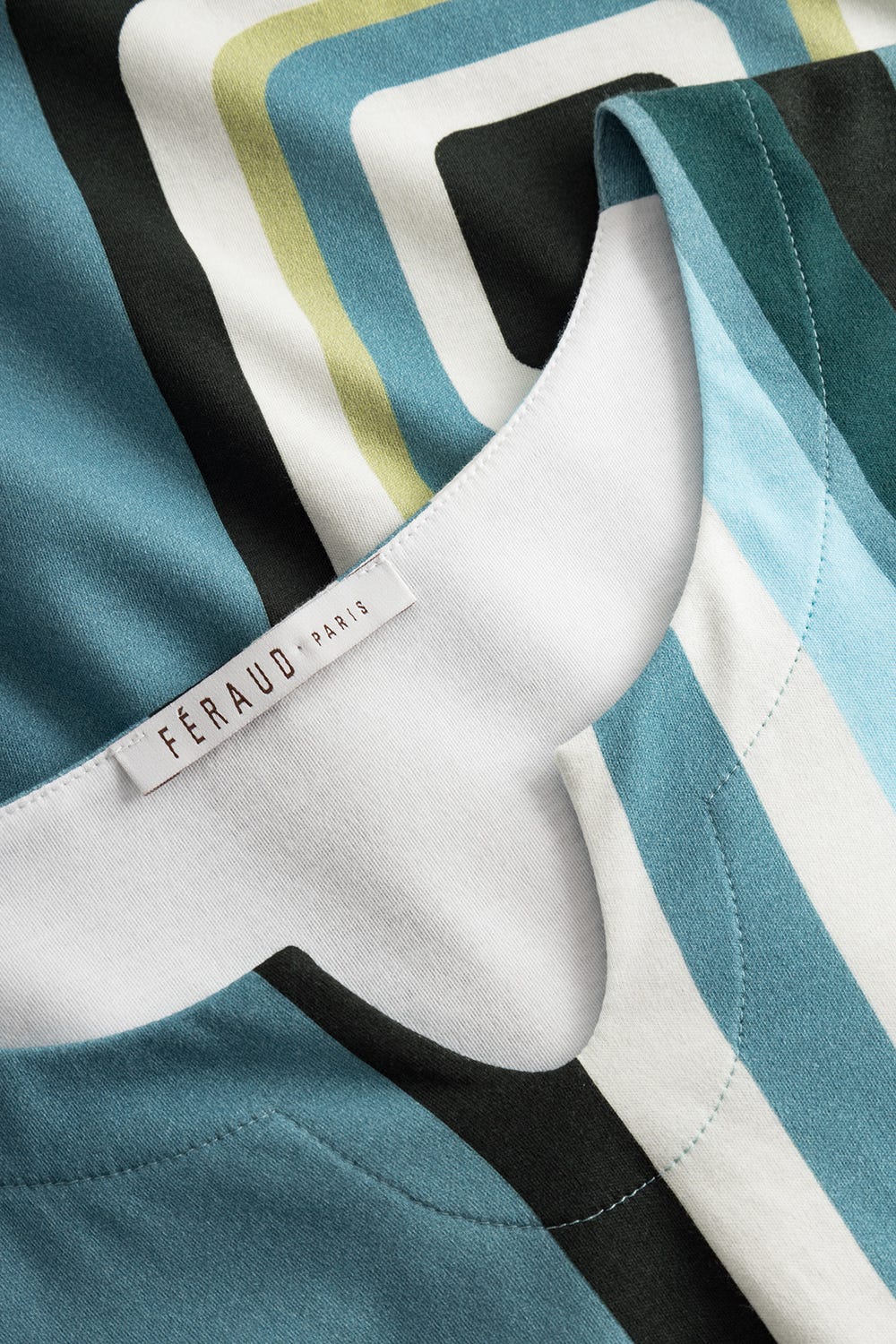 Detailbild 1 von Pyjama mit Retro-Druck 100% Baumwolle