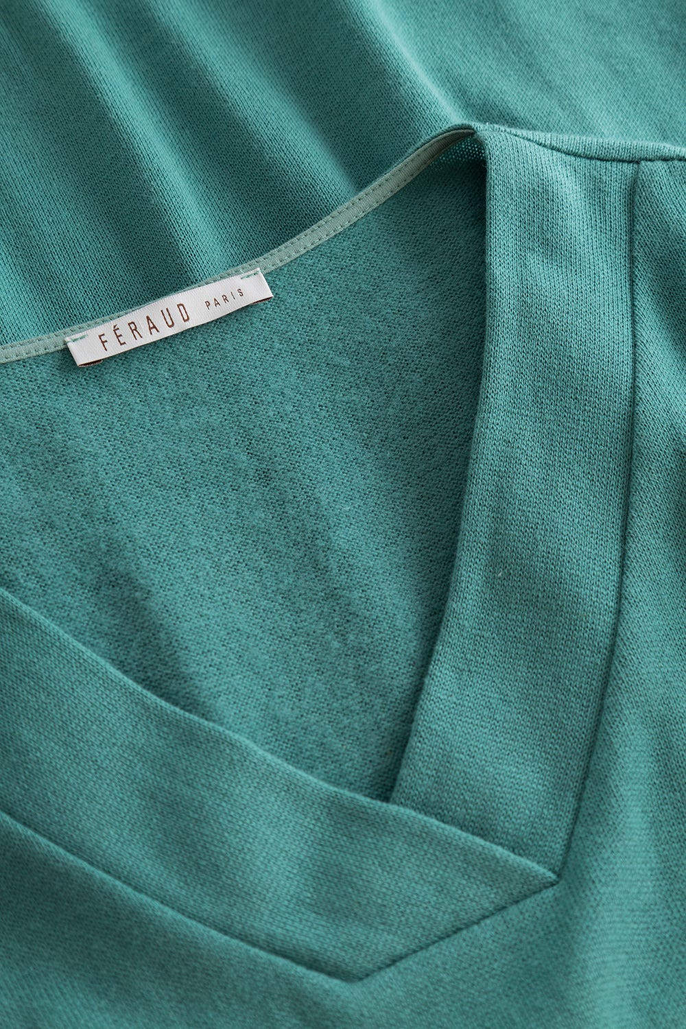 Detailbild 2 von Shirt mit vorverlegter Seitennaht Strick Baumwolle/Polyacryl