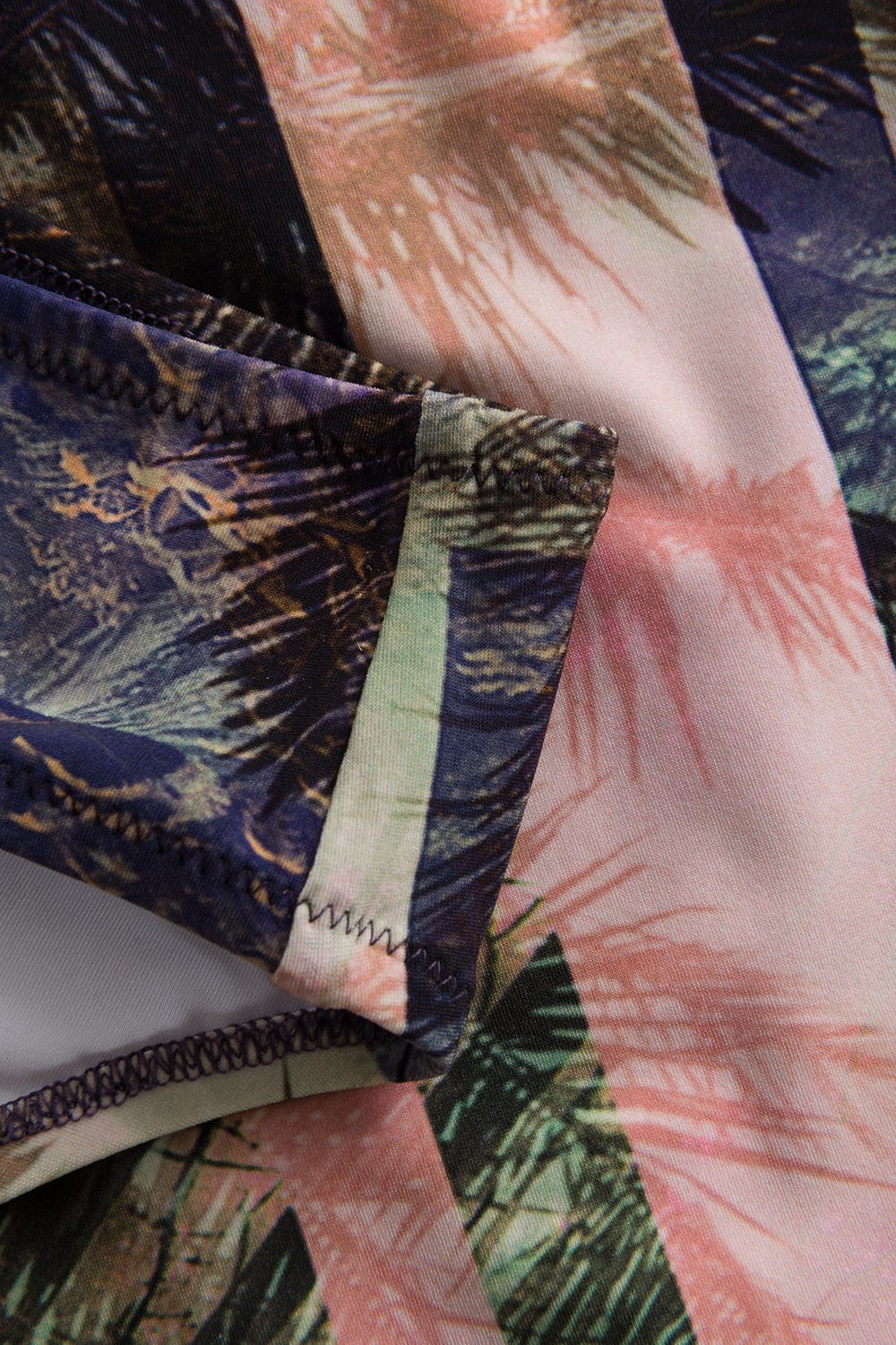 Detailbild 3 von Bikini im aufregenden Palmen-Druck Raffungen Polyamid/Elasthan