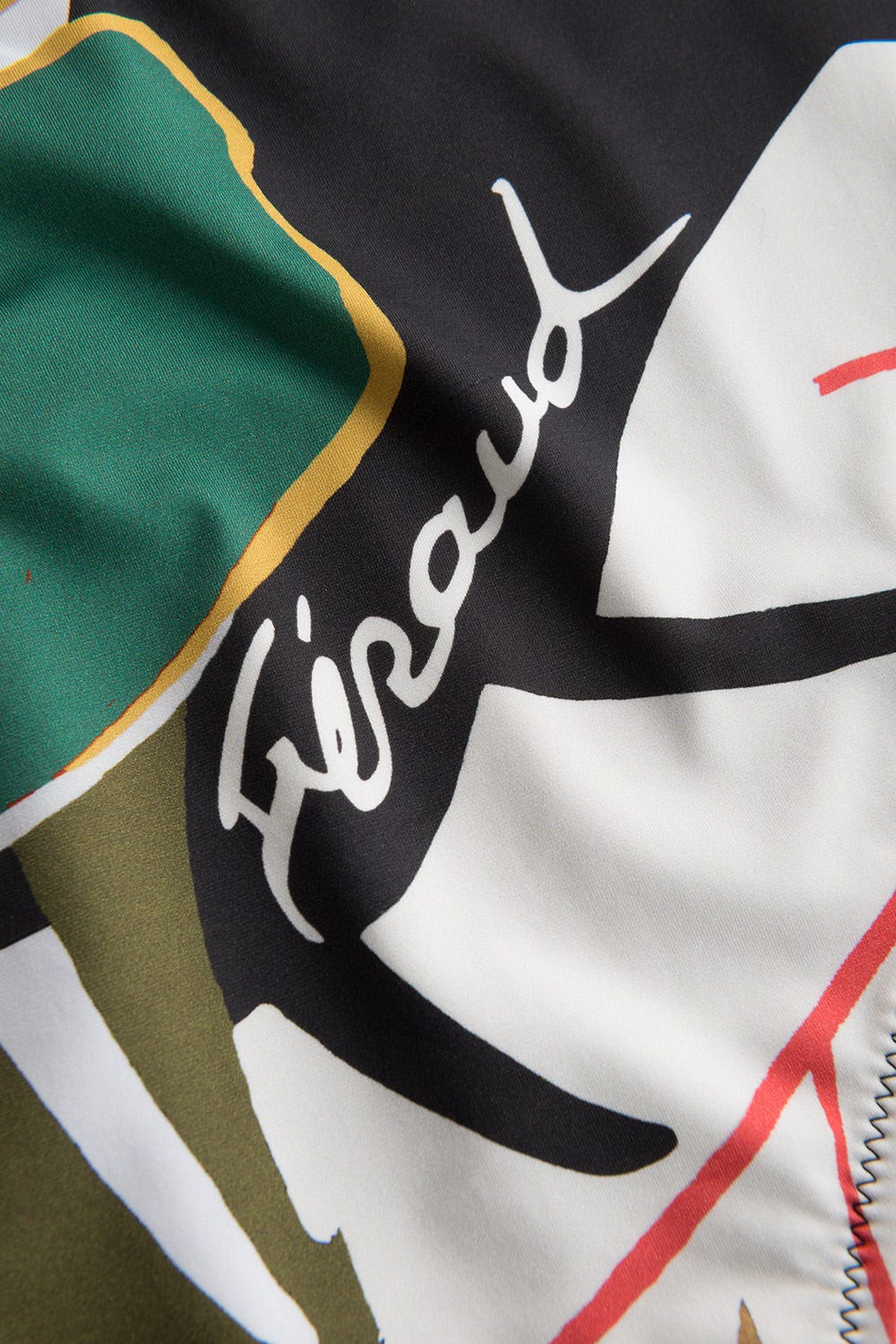 Detailbild 3 von Badeanzug im bunten Druck Schwarz Spacer-Cups Polyamid/Elasthan