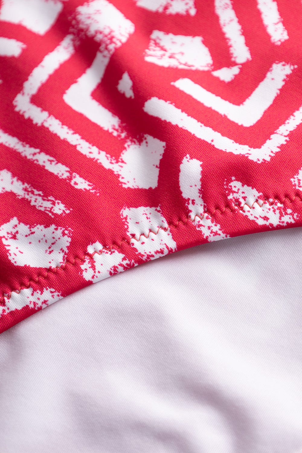 Detailbild 1 von Badeanzug im pinken Logo-Druck Spacer-Cups Polyamid/Elasthan