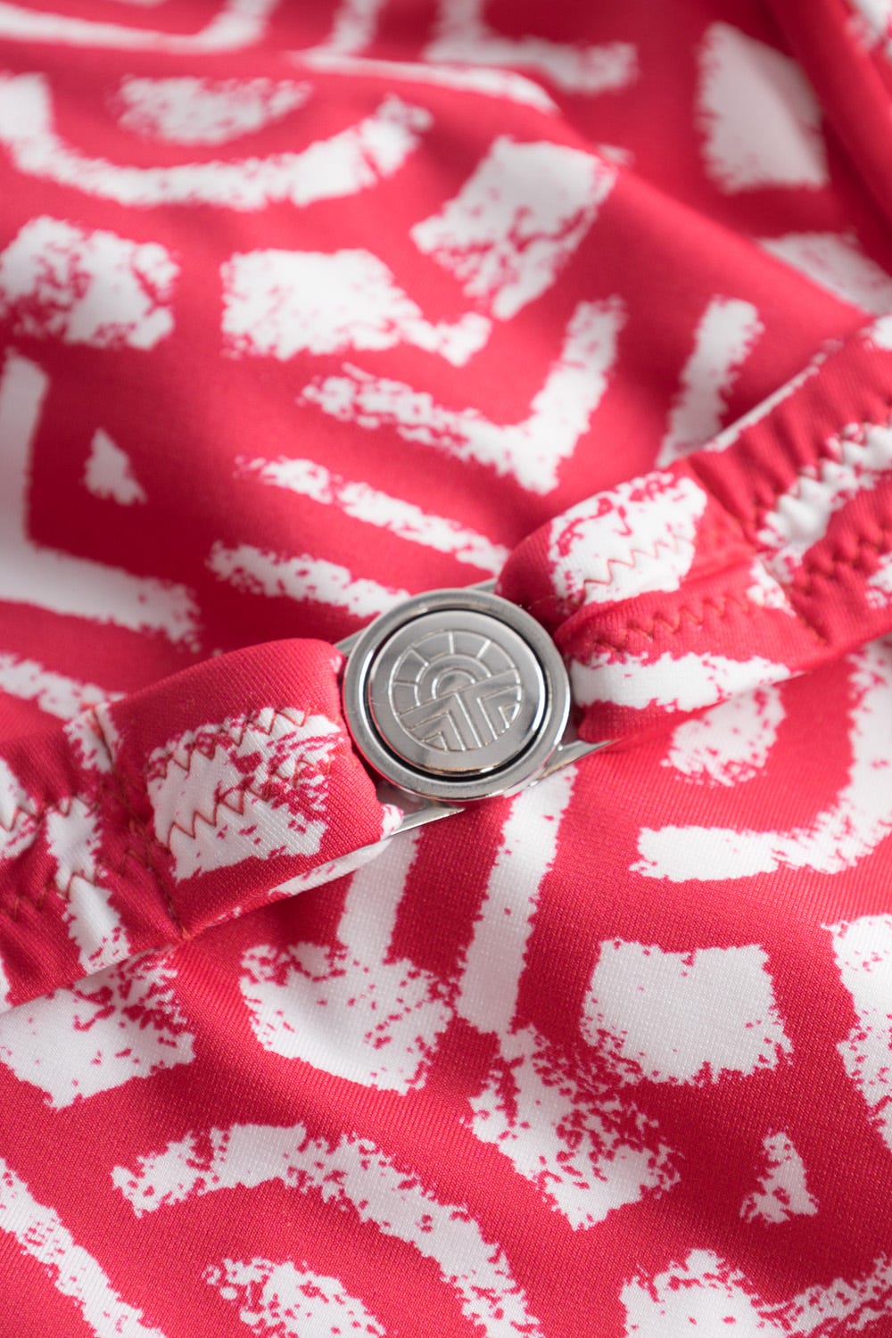 Detailbild 1 von Bikini im pinken Logo-Druck Bügel Polyamid/Elasthan