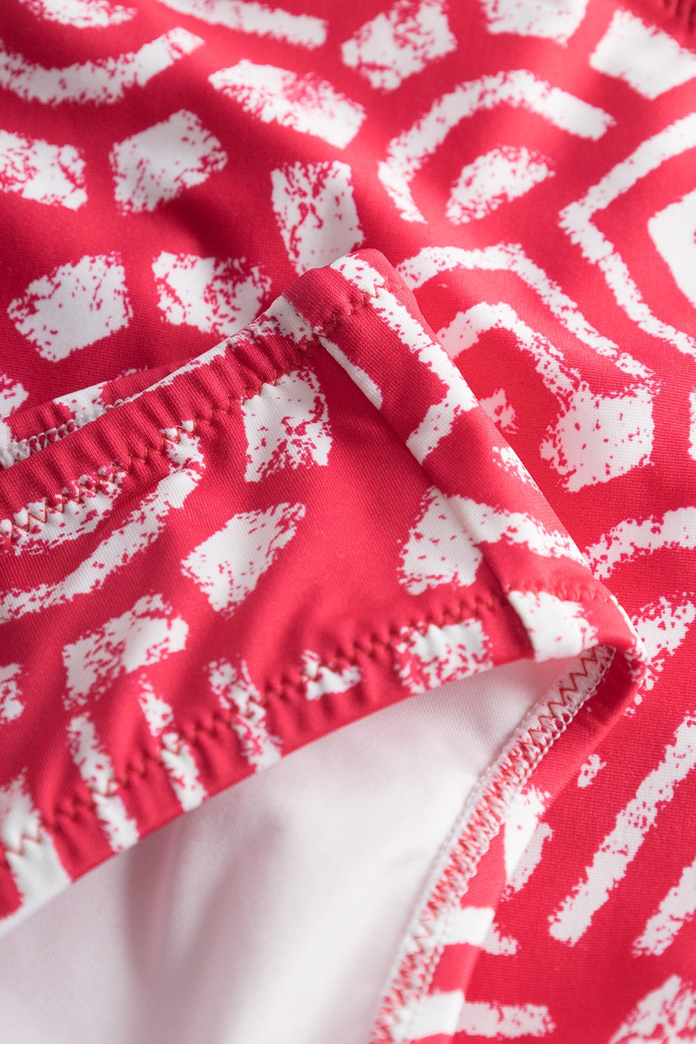 Detailbild 3 von Bikini im pinken Logo-Druck Bügel Polyamid/Elasthan