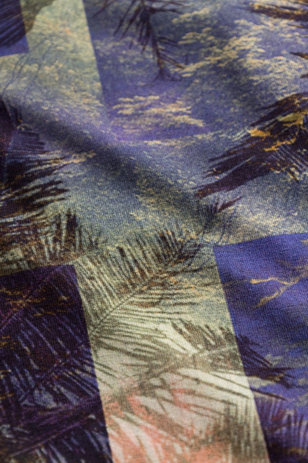 Detailbild 3 von Trägerkleid im aufregenden Palmen-Druck Strand Freizeit Viskose/Elasthan