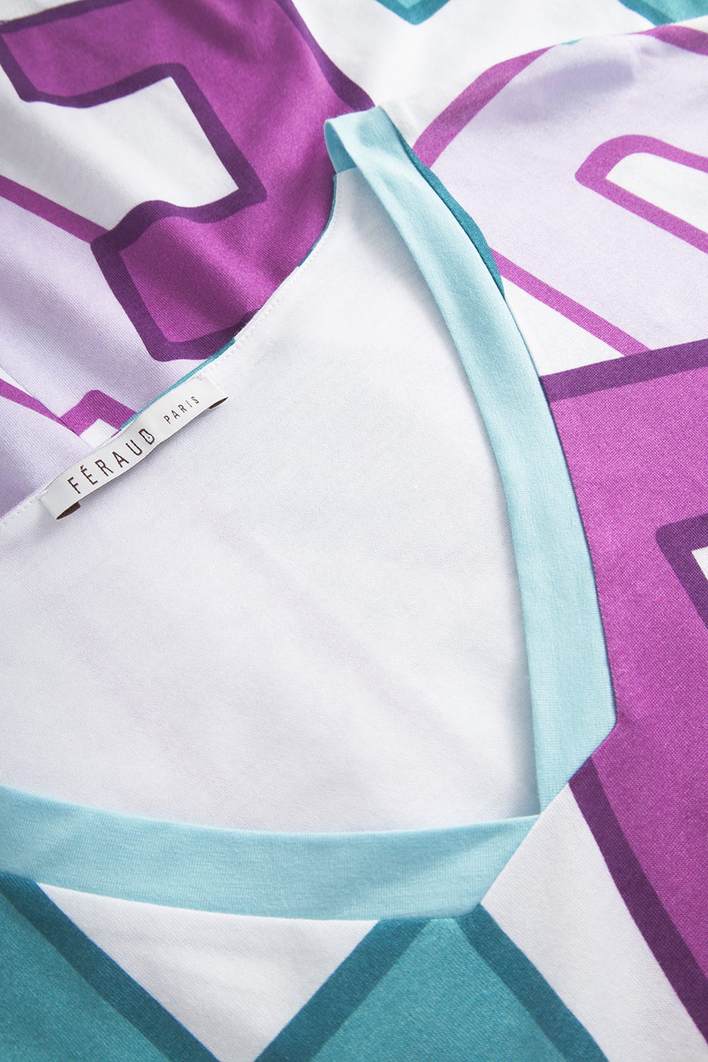 Detailbild 1 von Pyjama mit Letterprint Baumwolle/Modal