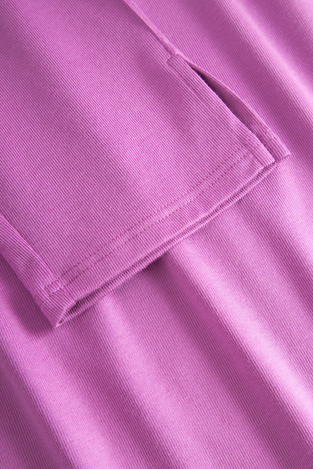 Detailbild 2 von Pyjama mit Logodetail und Nadelzug Violett Viskose/Baumwolle
