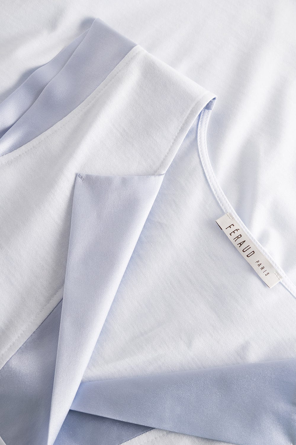 Detailbild 1 von Nachthemd Ärmellos mit Seiden-Details am Ausschnitt Baumwolle/Modal