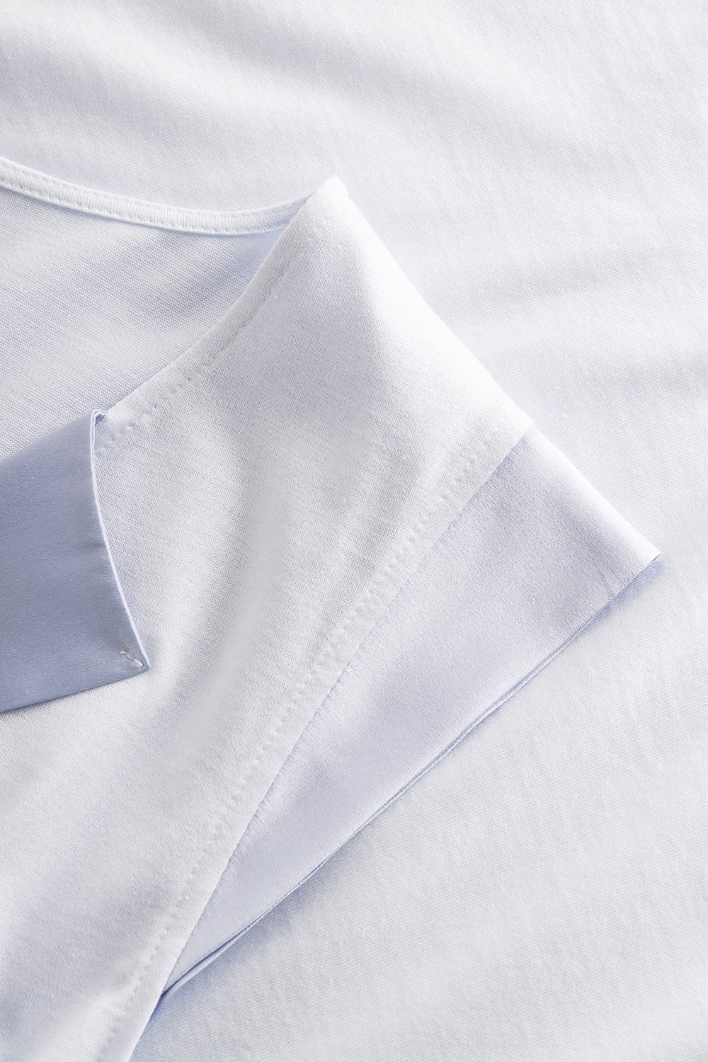 Detailbild 2 von Nachthemd Ärmellos mit Seiden-Details am Ausschnitt Baumwolle/Modal