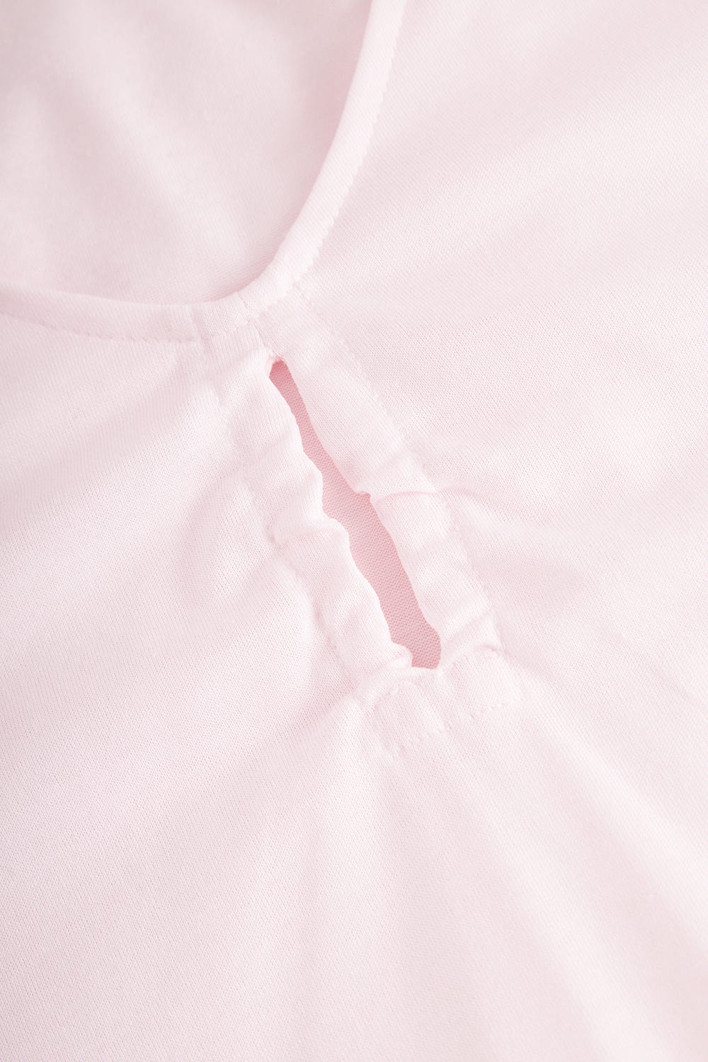 Detailbild 1 von Pyjama mit Loch-Detail und Raffungen verspielt 100% Baumwolle