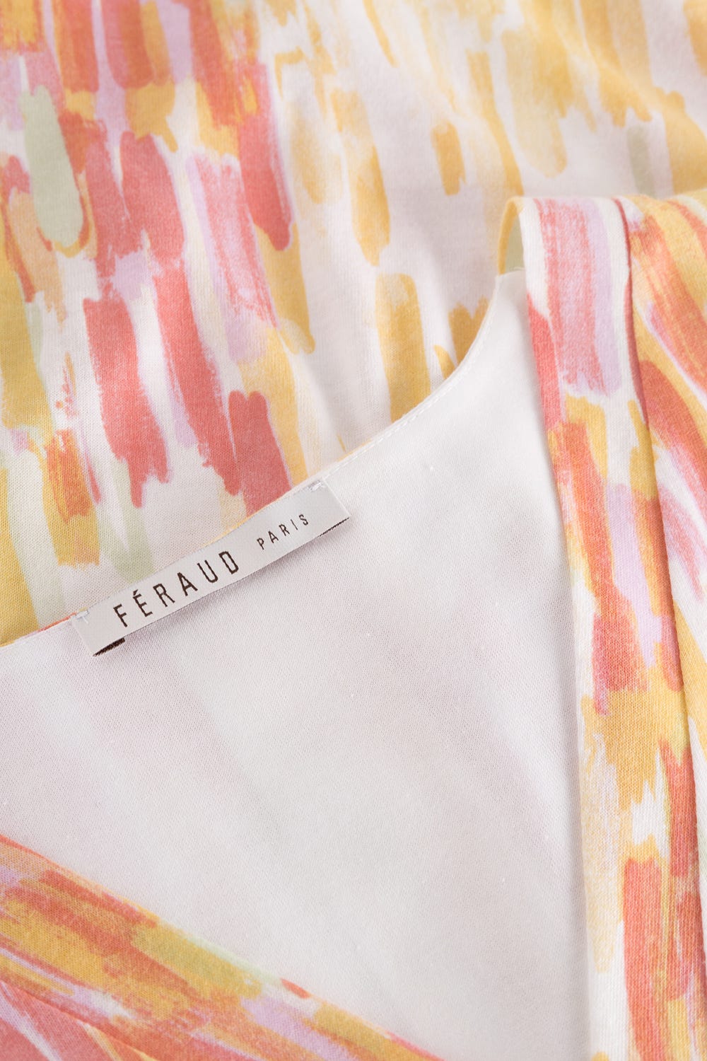 Detailbild 1 von Pyjama im Artprint Pinselstrich-Optik Baumwolle/Modal