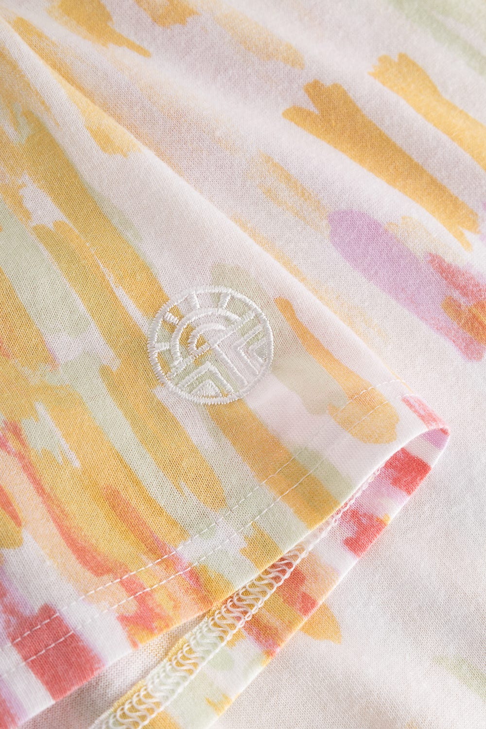 Detailbild 2 von Pyjama im Artprint Pinselstrich-Optik Baumwolle/Modal