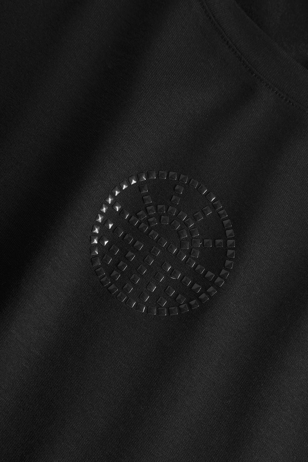 Detailbild 2 von T-Shirt mit Logodetail Strass Logo Viskose/Elasthan