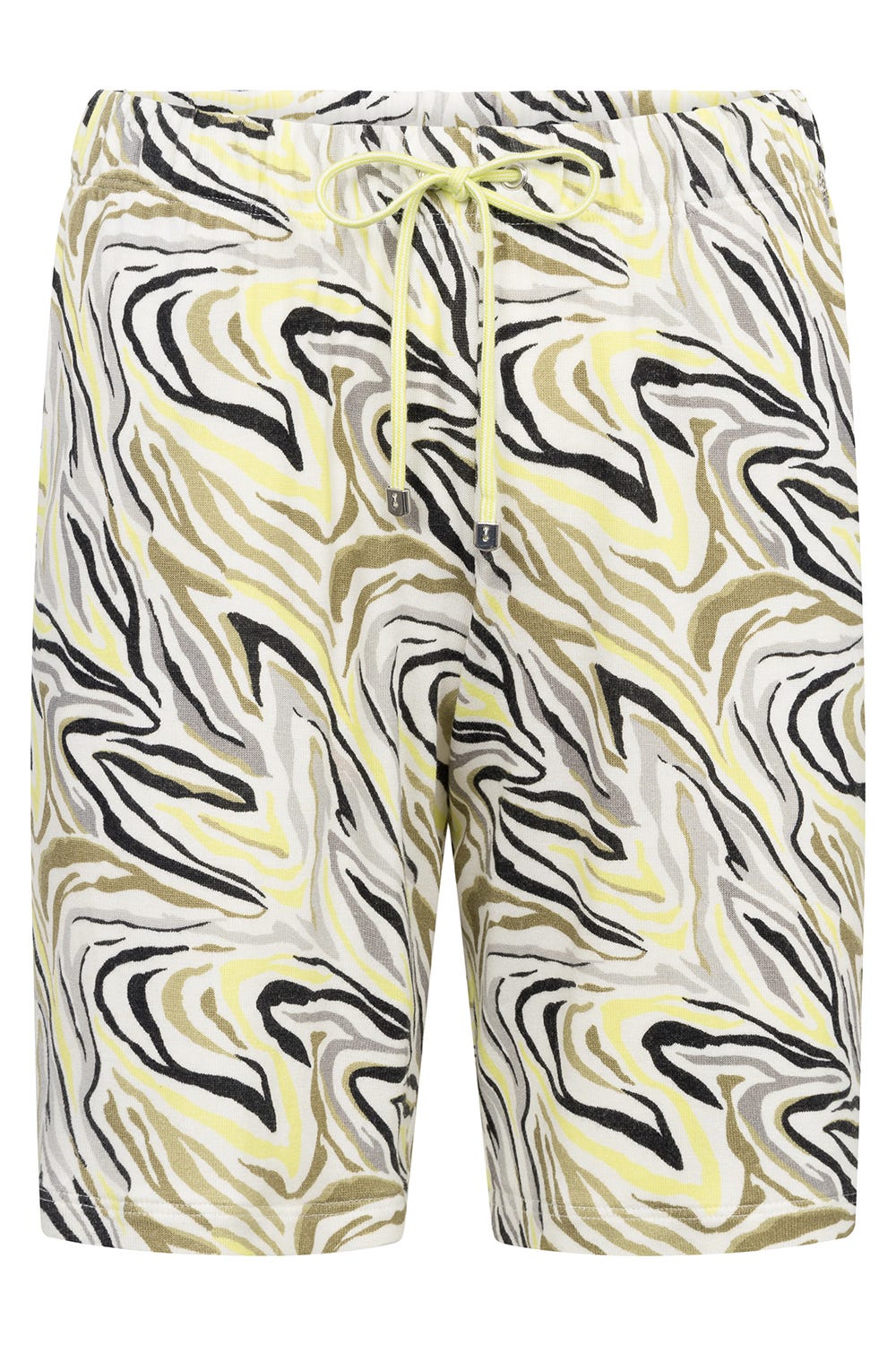 Hollowbild von Bermuda im modernen Animalprint aus sommerlicher Strickware