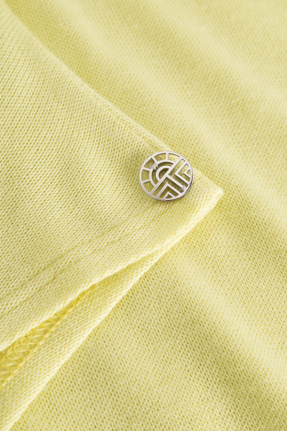 Detailbild 3 von T-Shirt in Limettengrün aus sommerlicher Strickware