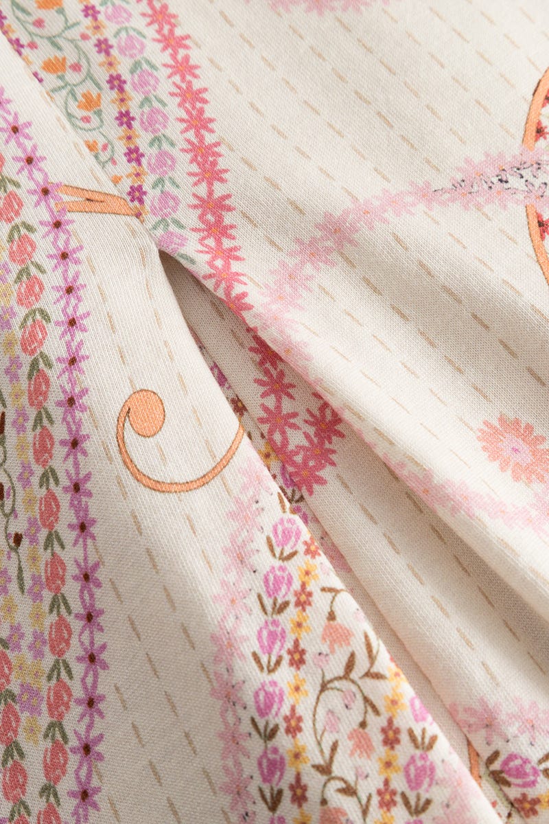 Detailbild 2 von Pyjama im Paisley-Druck Baumwolle/Modal