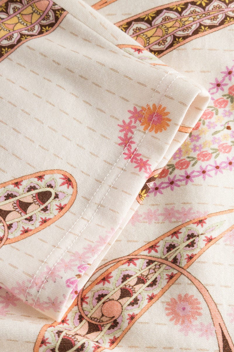 Detailbild 3 von Pyjama im Paisley-Druck Baumwolle/Modal