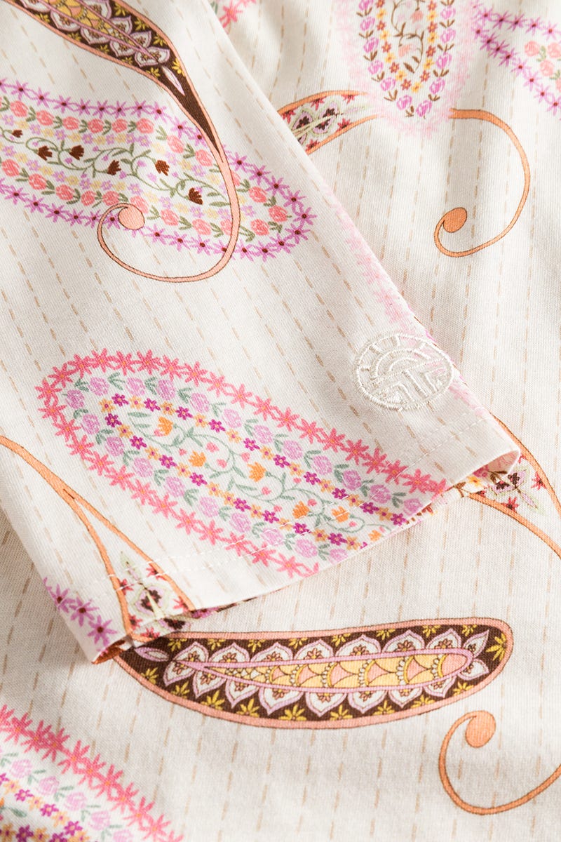 Detailbild 2 von Nachthemd im Paisley-Druck Baumwolle/Modal