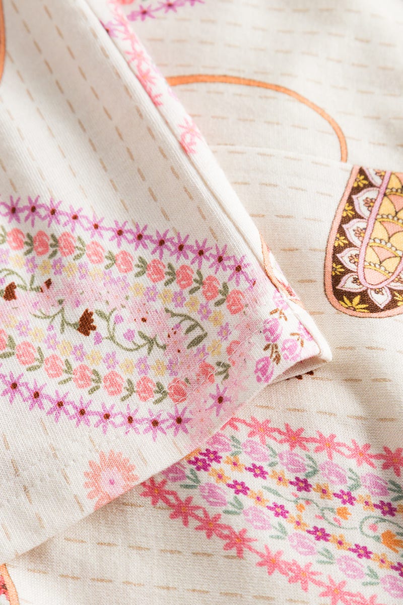 Detailbild 3 von Nachthemd im Paisley-Druck Baumwolle/Modal