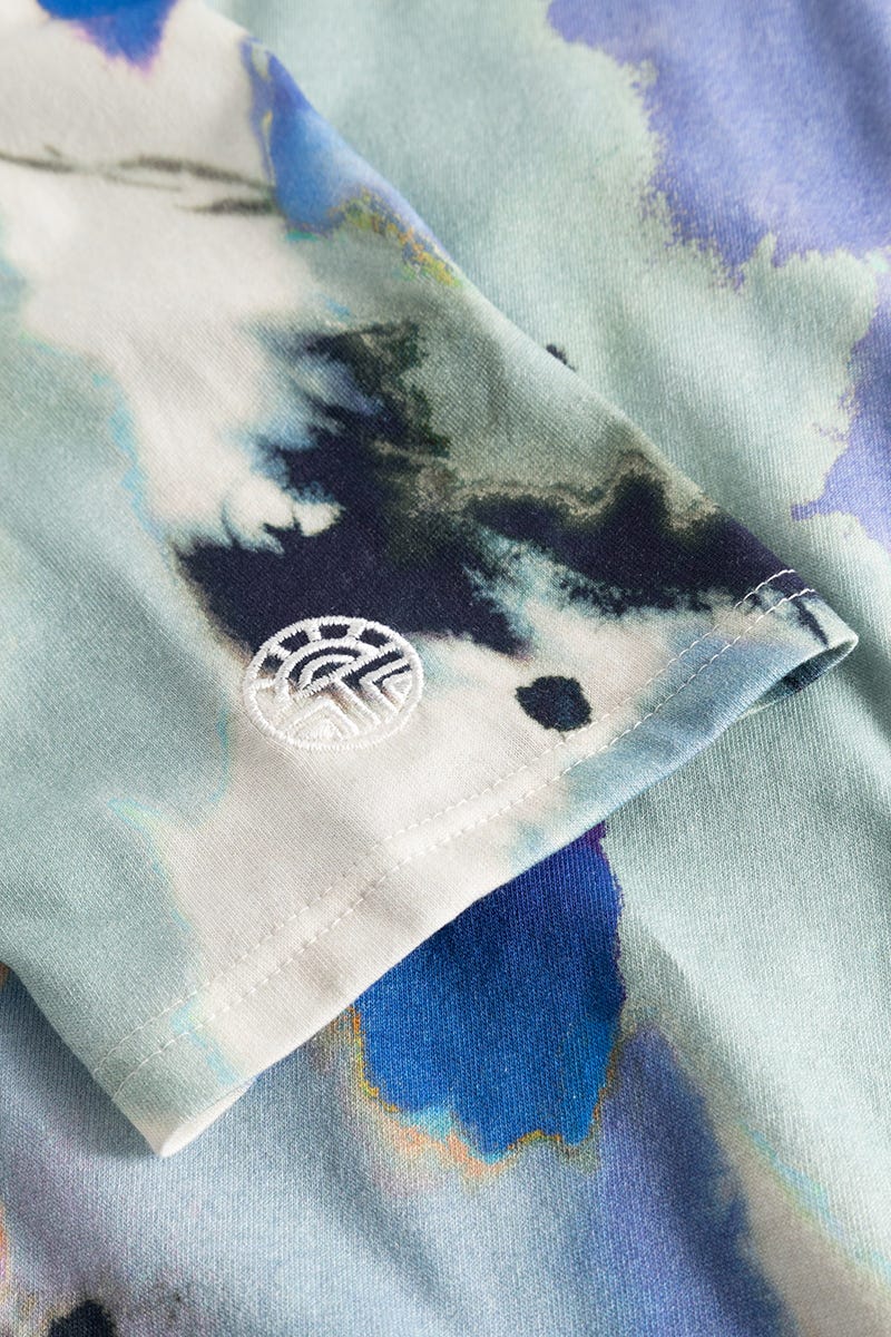 Detailbild 2 von Nachthemd im Batik-Blumendruck Baumwolle/Modal