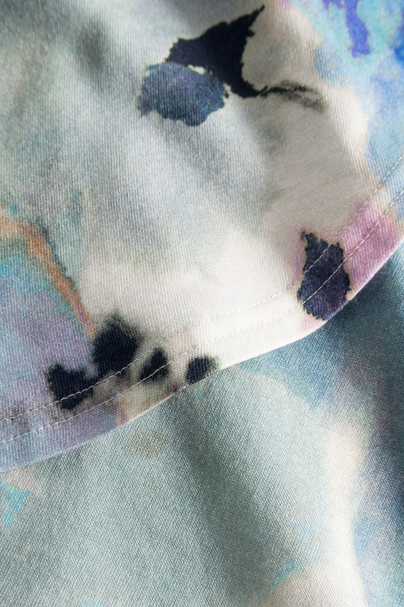 Detailbild 3 von Nachthemd im Batik-Blumendruck Baumwolle/Modal