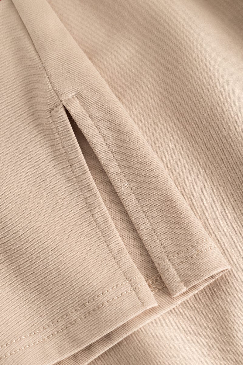 Detailbild 2 von Pyjama mit Colourblocking-Druck angeraut 100% Baumwolle