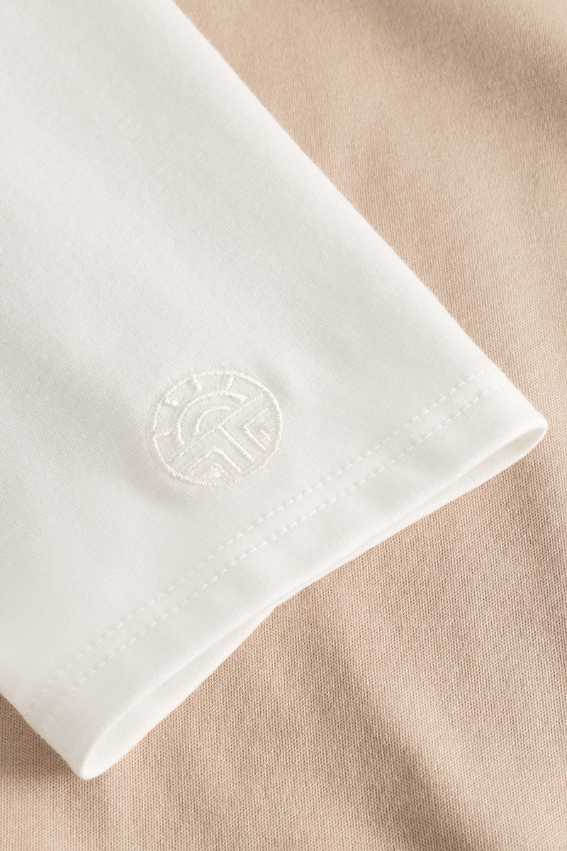 Detailbild 3 von Pyjama mit Colourblocking-Druck angeraut 100% Baumwolle