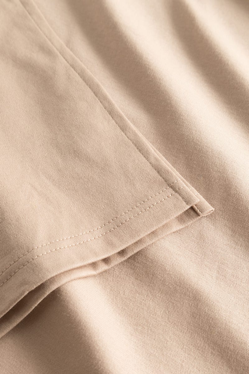 Detailbild 3 von Nachthemd mit Colourblocking-Druck angeraut 100% Baumwolle