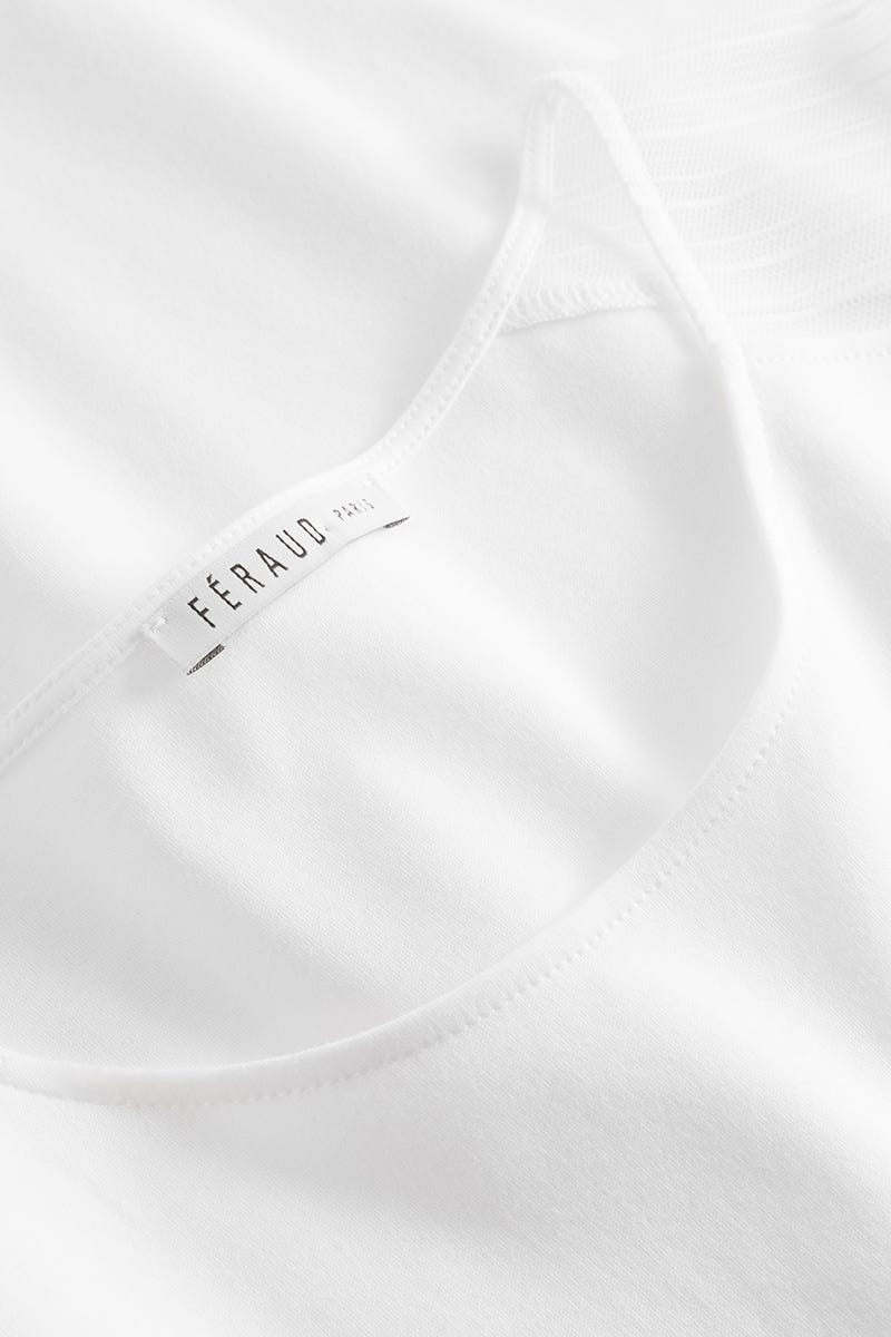 Detailbild 1 von Pyjama mit eleganten Spitzendetails am Ärmel 100% Baumwolle