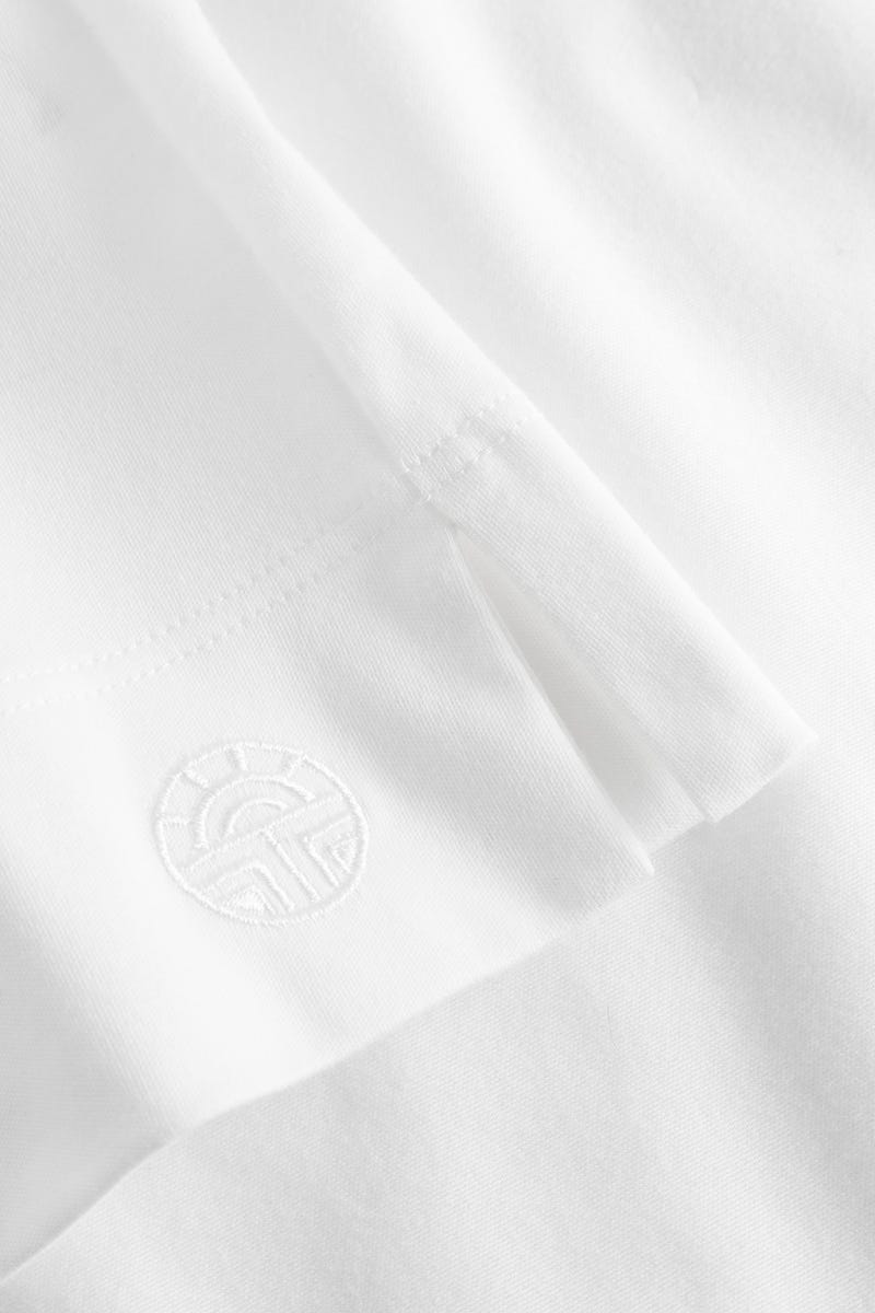 Detailbild 2 von Pyjama mit eleganten Spitzendetails am Ärmel 100% Baumwolle