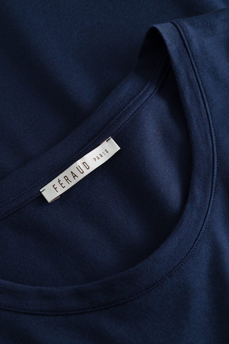 Detailbild 1 von Pyjama mit Prägemotiv Baumwolle/Modal