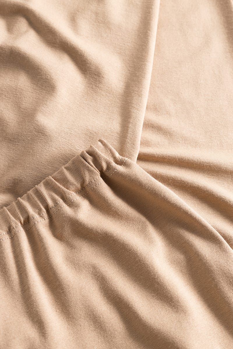 Detailbild 1 von Pyjama im herbstlichen Blätter-Druck Webware 100% Viskose