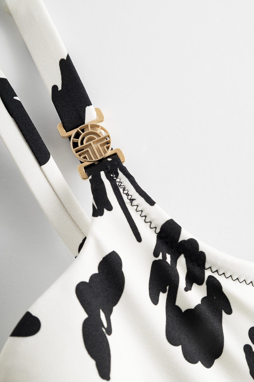 Detailbild 2 von Bikini im Animalprint Leo Schwarz-Weiß